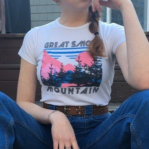 Great Smoky Mountain Retro Tee